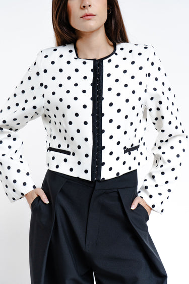BLAZER DOT BLANCO/NEGRO