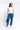 PANTALON NEGRO Y DENIM CON BOTONES