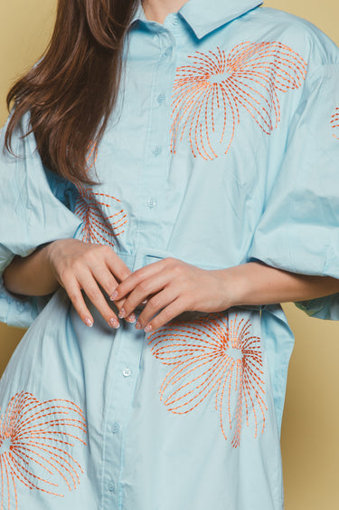 AZURE & SAGE DRESS