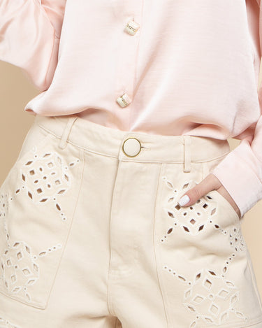 CAMILLE LACE SHORT