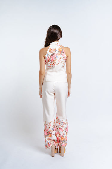 CONJUNTO CON PRINT DE FLORES