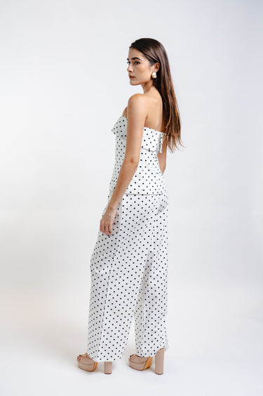 CONJUNTO DOT BLANCO/NEGRO