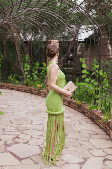 OLIVIER FRINGE DRESS