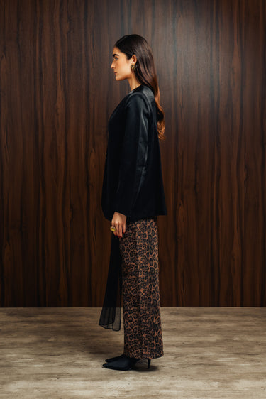 LEOPARD GLAM JEANS