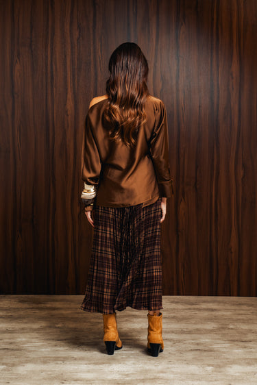 OXFORD PLAID SKIRT
