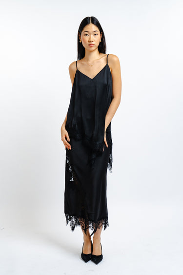 CONJUNTO NEGRO SATIN