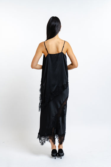 CONJUNTO NEGRO SATIN