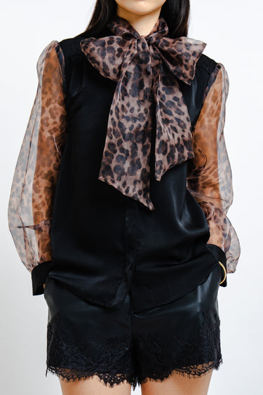 LEOPARD BLOUSE