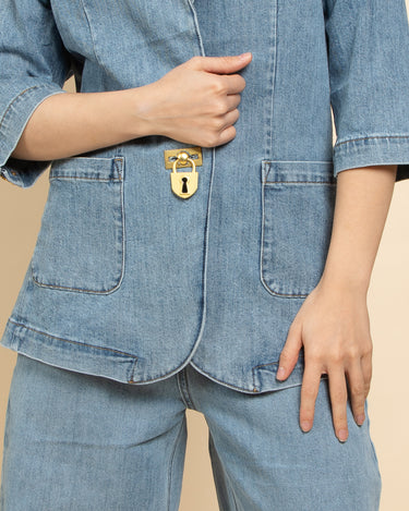 LOCK SET DENIM