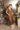 PLEATED BROWN DRESS