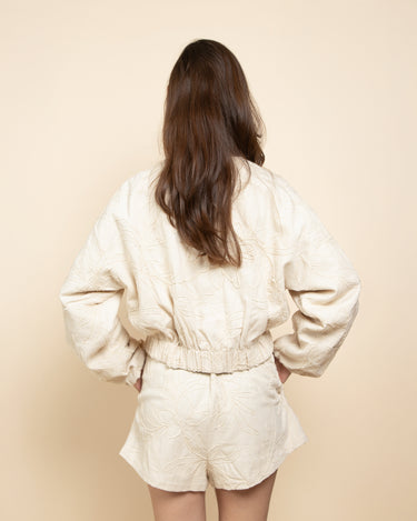 FLORAL JACQUARD SET