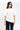 BLUSA BLANCA CON ABERTURA EN LAS MANGAS