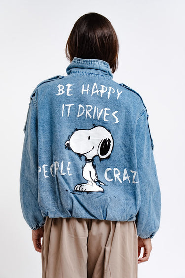 CHAMARRA DENIM SNOOPY