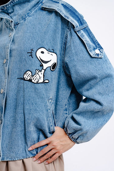 CHAMARRA DENIM SNOOPY